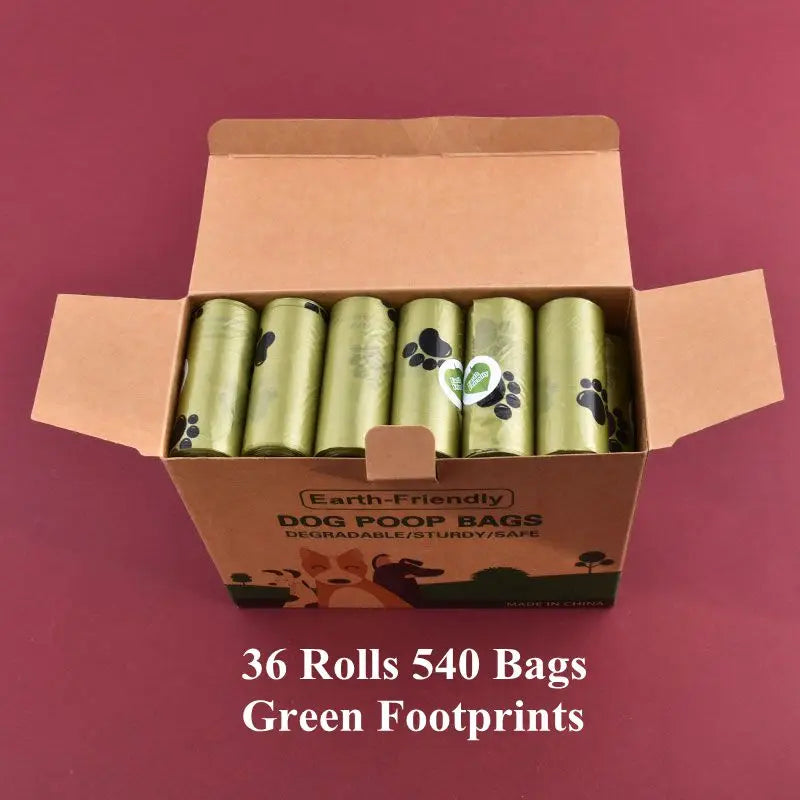 Bulk Biodegradable Dog Poop Bags with Dispenser – Scented Cat & Dog Waste Bags (6 to 42 Rolls, Eco-Friendly & Leak-Proof)