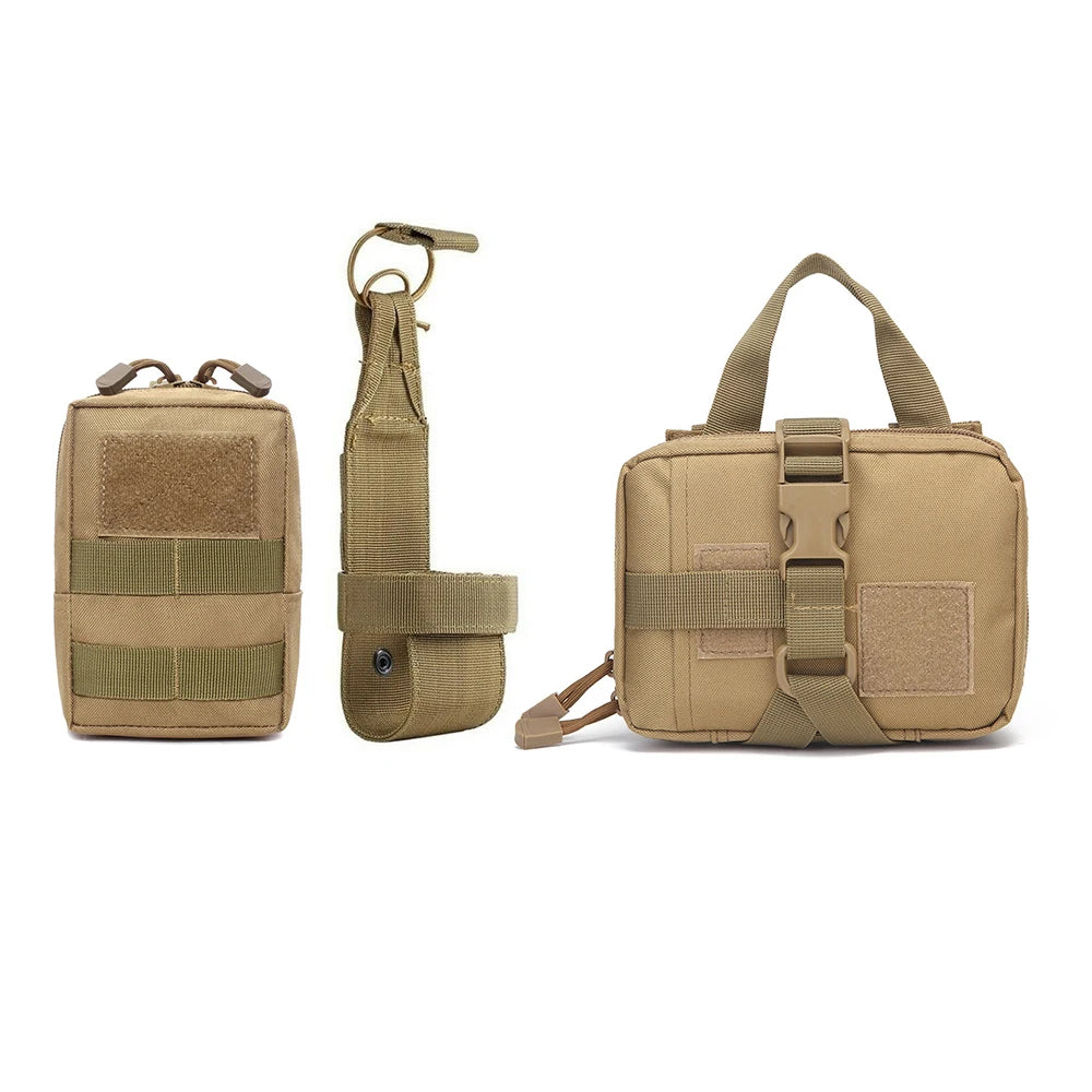 Dog Tactical Molle Pouch Set – Military-Style Utility Bags for Harness & Belt | Training Gear for Large Working Dogs