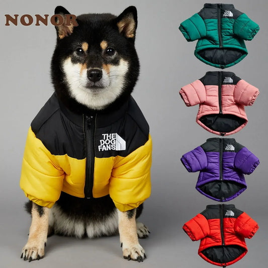Winter Dog Down Jacket – Warm Thick Dog Vest Coat for Small, Medium & Large Dogs | French Bulldog, Puppy & Pet Winter Clothes