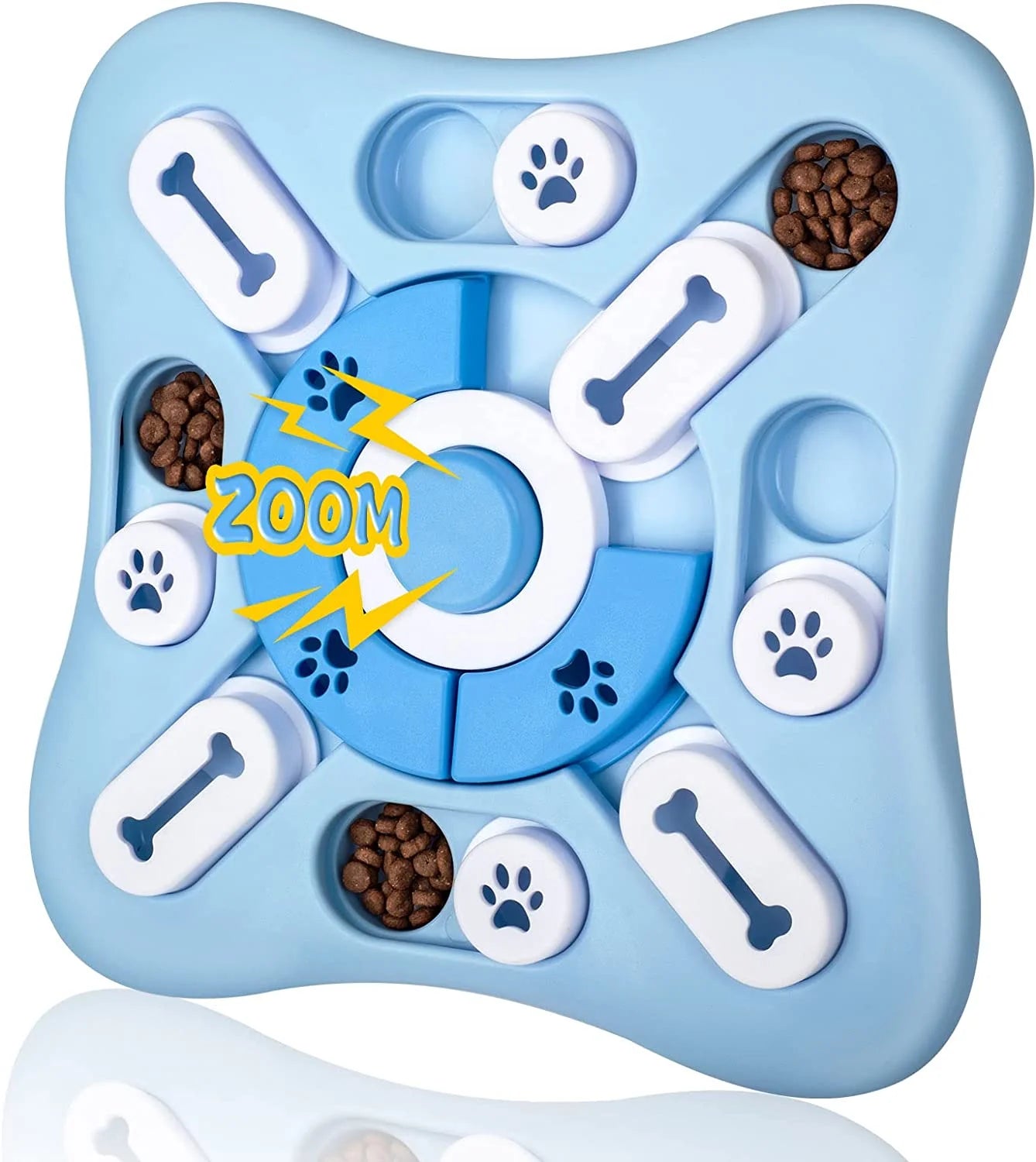 Interactive Dog Puzzle Toy for IQ Training – Treat Dispenser for Small, Medium & Large Dogs – Mental Stimulation Enrichment Game