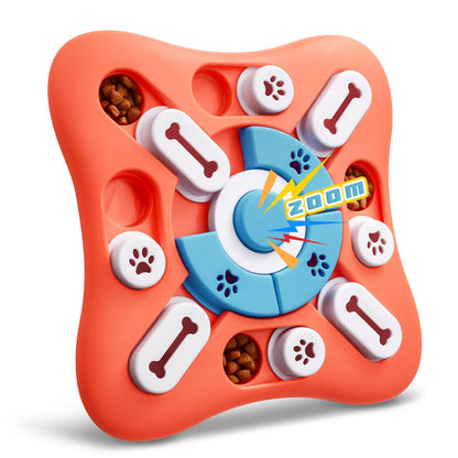 Interactive Dog Puzzle Toy for IQ Training – Treat Dispenser for Small, Medium & Large Dogs – Mental Stimulation Enrichment Game
